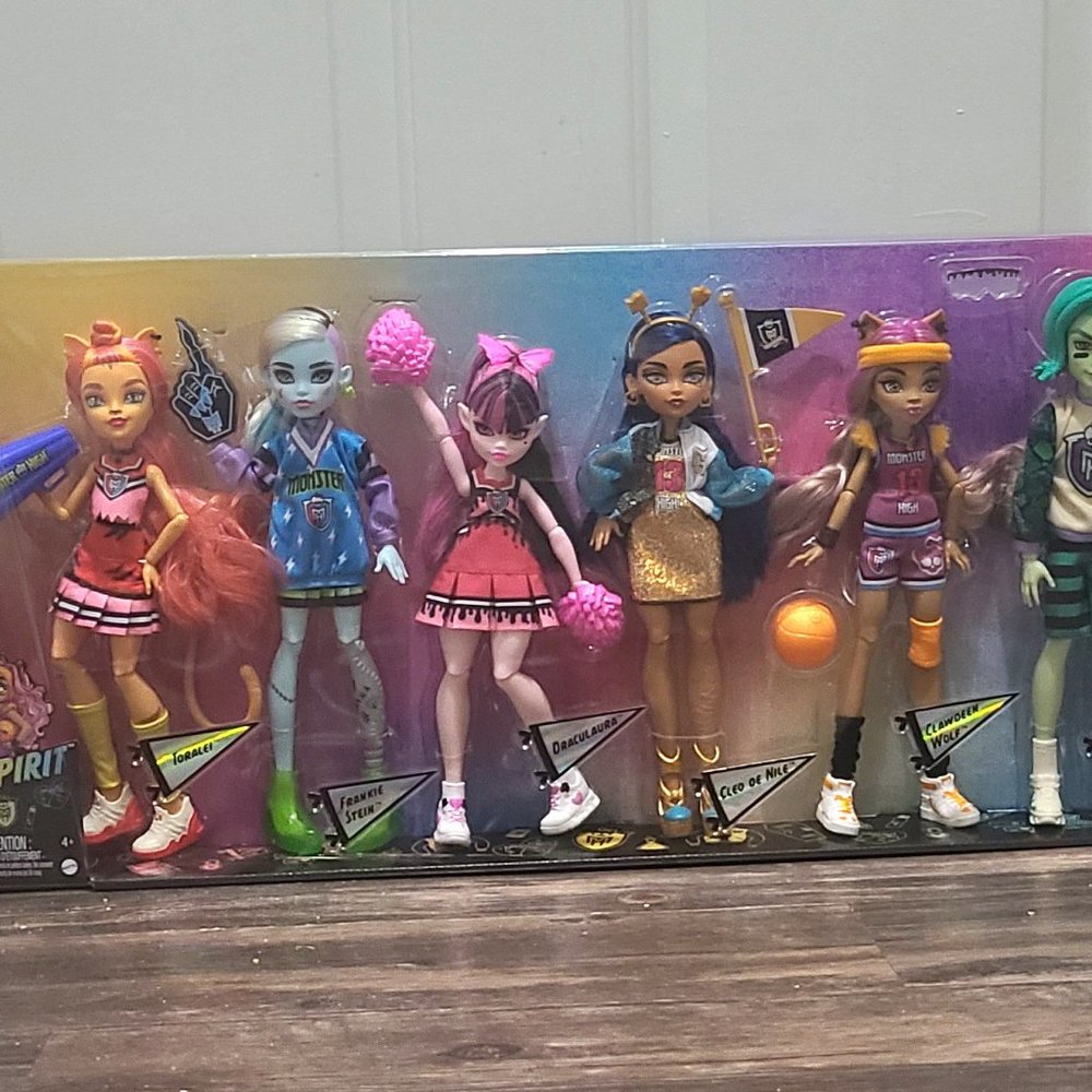 Monster High Doll 6 Pack 2014 Collection NIB Posable Fashionable Dolls - Picture 3 of 4